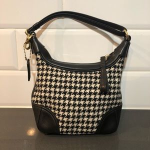 Coach Houndstooth Purse
